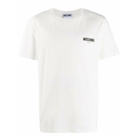 Moschino Camiseta com logo no busto - Branco