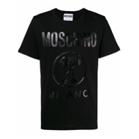 Moschino Camiseta com logo - Preto