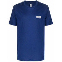 Moschino Camiseta de algodão com logo - Azul