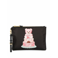 Moschino Clutch Cake Teddy Bear - Preto