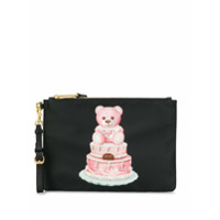 Moschino Clutch Cake Teddy Bear - Preto