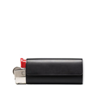 Moschino Clutch de couro - Preto