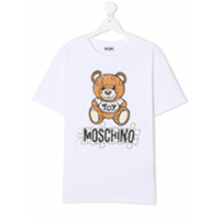 Moschino Kids Camiseta mangas curtas - Branco