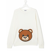 Moschino Kids Suéter Teddy Bear - Branco