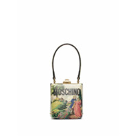 Moschino painting print mini bag - Neutro