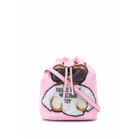 Moschino Teddy Bear bucket bag - Rosa