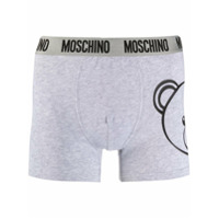 Moschino teddy bear print boxers - Cinza