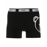 Moschino teddy bear print boxers - Preto