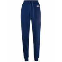 Moschino Under Where? trackpants - Azul