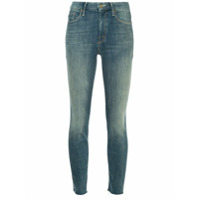 Mother Looker ankle fray jeans - Azul