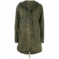 Mr & Mrs Italy Parka com capuz - Verde