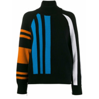 MRZ Suéter de tricô com zíper - Preto