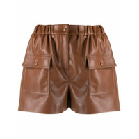 MSGM Bermuda com bolsos - Marrom