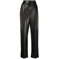 MSGM Calça com pregas - Preto