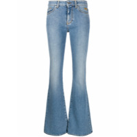 MSGM Calça jeans flare - Azul