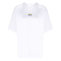 MSGM Camiseta com logo - Branco