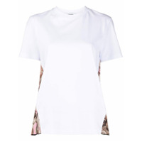MSGM Camiseta com pregas - Branco