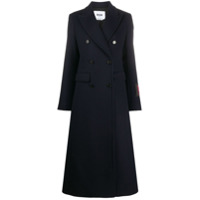 MSGM double-breasted tailored coat - Azul