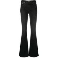 MSGM flared denim jeans - Cinza