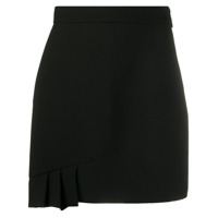 MSGM pleat-detail A-line skirt - Preto