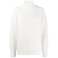 MSGM Suéter canelado - Branco