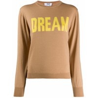 MSGM Suéter com padronagem Dream - Neutro