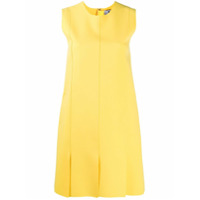 MSGM Vestido reto - Amarelo