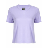 Nagnata Camiseta com fenda frontal - Roxo