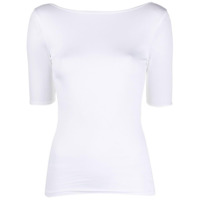 Nanushka Camiseta decote canoa - Branco