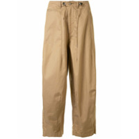 Needles Calça com caimento solto - Marrom