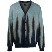 Needles Cardigan de jacquard - Azul