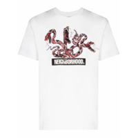 Neighborhood Camiseta com estampa - Branco