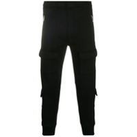 Neil Barrett Calça cargo cropped - Preto
