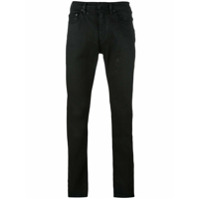Neil Barrett Calça jeans reta - Preto