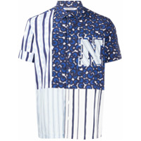 Neil Barrett Camisa mangas curtas - Azul