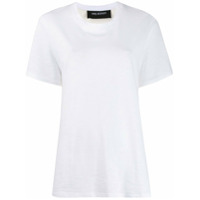 Neil Barrett Camiseta com recortes - Branco