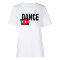 Neil Barrett Camiseta 'Danceoholic' - Branco