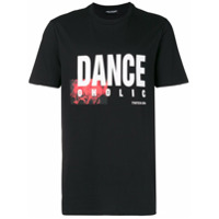 Neil Barrett Camiseta 'Danceoholic' - Preto