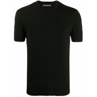 Neil Barrett Camiseta Travel Techno - Preto