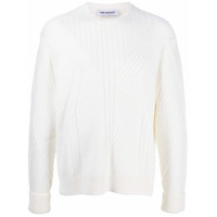 Neil Barrett rib-knit jumper - Branco