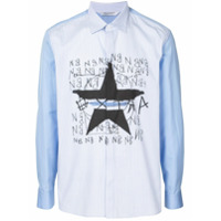 Neil Barrett star-print shirt - Azul