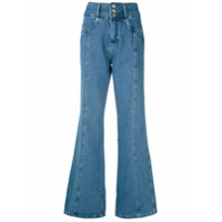 Nk Calça jeans flare Gwyn - Azul