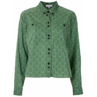 Nk Camisa Toula em tricoline - Verde