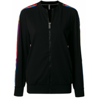 No Ka' Oi side-stripe zipped jacket - Preto