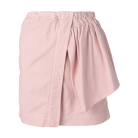 Nº21 asymmetric style skirt - Rosa
