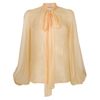 Nº21 Blusa de seda - Amarelo