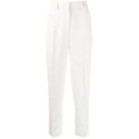 Nº21 Calça de alfaiataria cenoura - Branco