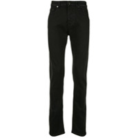 Nº21 Calça jeans slim cintura média - Preto