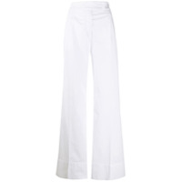Nº21 Calça pantalona cintura alta - Branco