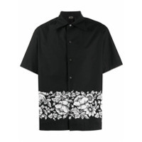 Nº21 Camisa com estampa floral - Preto